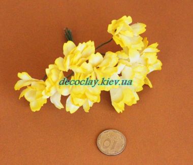  Хризантема желтая- 1 пучок 10 шт ― Hobby-Land