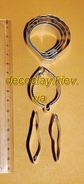 Каттер Роза М с листьями 1,5 inch ― Hobby-Land