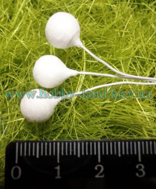 Хлопковые бутоны круглые 9мм ― Hobby-Land