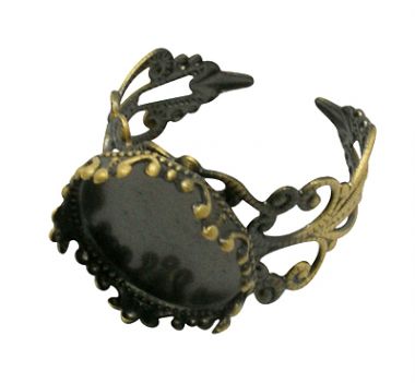 Основа для кольца ажурная с платформой ― Hobby-Land