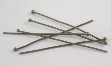 Пин-шарик черный 4см ― Hobby-Land