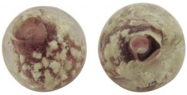 Бусины лэмпворк сиреневые 10мм ― Hobby-Land