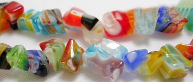 Бусины миллефиори рубка микс ― Hobby-Land