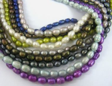 Жемчуг натуральный 5 - 6 мм ― Hobby-Land