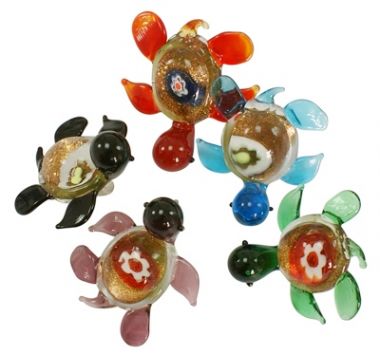 Кулоны Черепашки миллефиори ― Hobby-Land