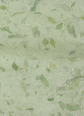 Бумага №24  однотонная с вкраплениями листьев и травы серо-оливковая ― Hobby-Land