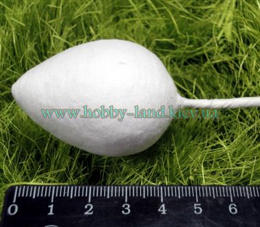 Основа хлопковая конус 32мм, проволока 38см ― Hobby-Land