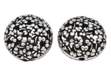 Бусина металлическая ажурная ― Hobby-Land