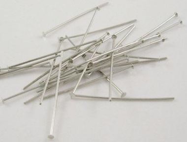 Пин-гвоздик никель 3 см ― Hobby-Land
