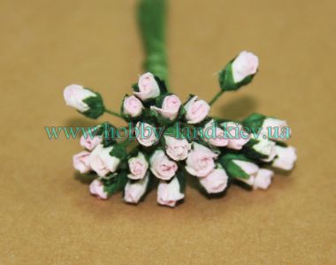 Роза  25шт в пучке нежно-розовая ― Hobby-Land