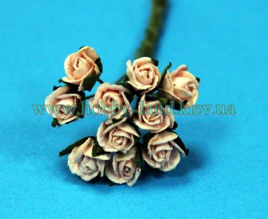 Роза 10шт в пучке кремовая ― Hobby-Land