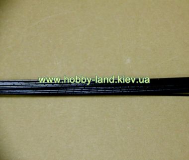 Проволока для капрона Черная №22 ― Hobby-Land