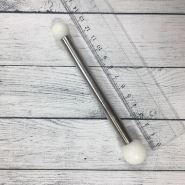 Дюмбель шариковый пластиковый  L  ― Hobby-Land