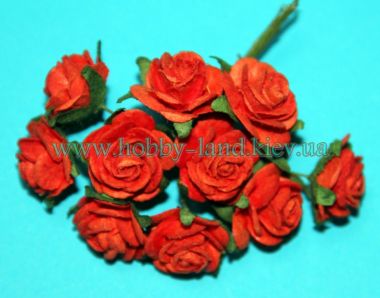 Розы  - 10шт в пучке, красные ― Hobby-Land