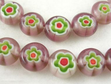 Бусина круглая миллефиори ― Hobby-Land