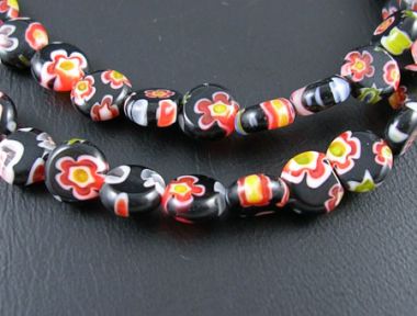 Бусина круглая миллефиори ― Hobby-Land